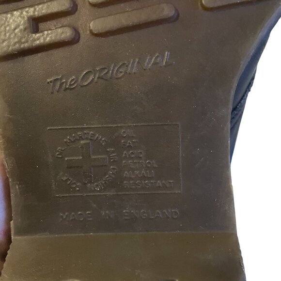 Dr. Martens 1461 Made in England Smooth Leather Lace-Up Shoes UK 5 US 7 - Picture 10 of 10